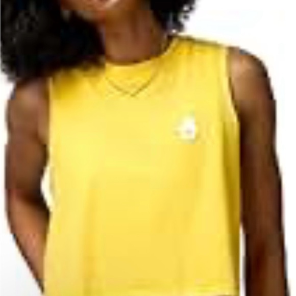 Spiritual Gangster Tops - Spiritual Gangster Yellow Crop Top NWT
